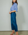 Southern Lover Blue & White Stripe