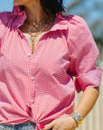 Kayce Red Gingham