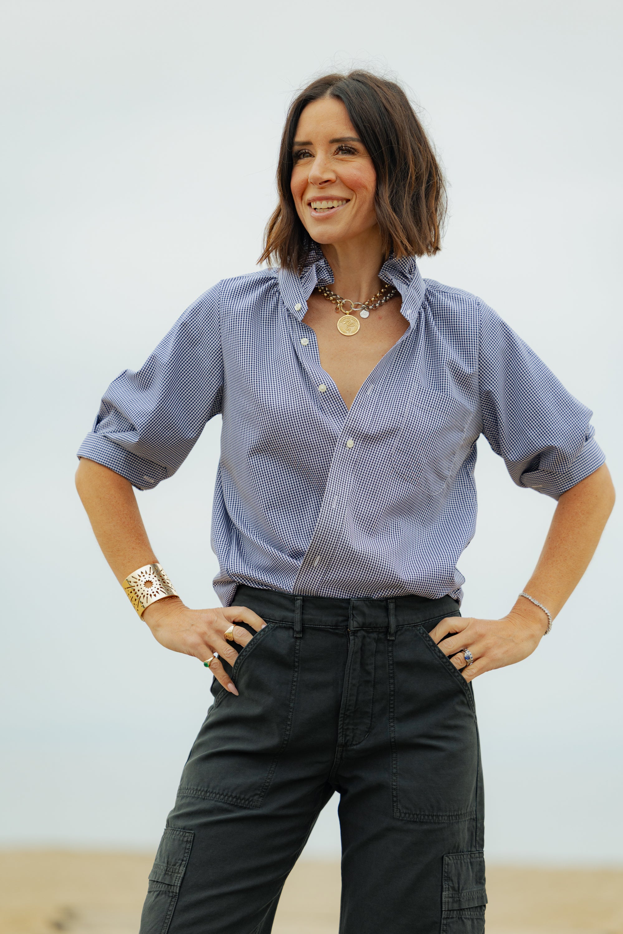 Southern Lover Navy Gingham - Limited Edition