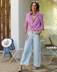 Kayce Red Wash Gingham