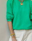 Cooper Sweatshirt Kelly Green