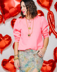 Cooper Sweatshirt Pink