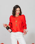 Cooper Sweatshirt Red