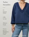 Tucker Sweatshirt White