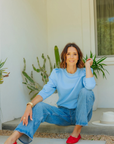 Cooper Sweatshirt Light Blue