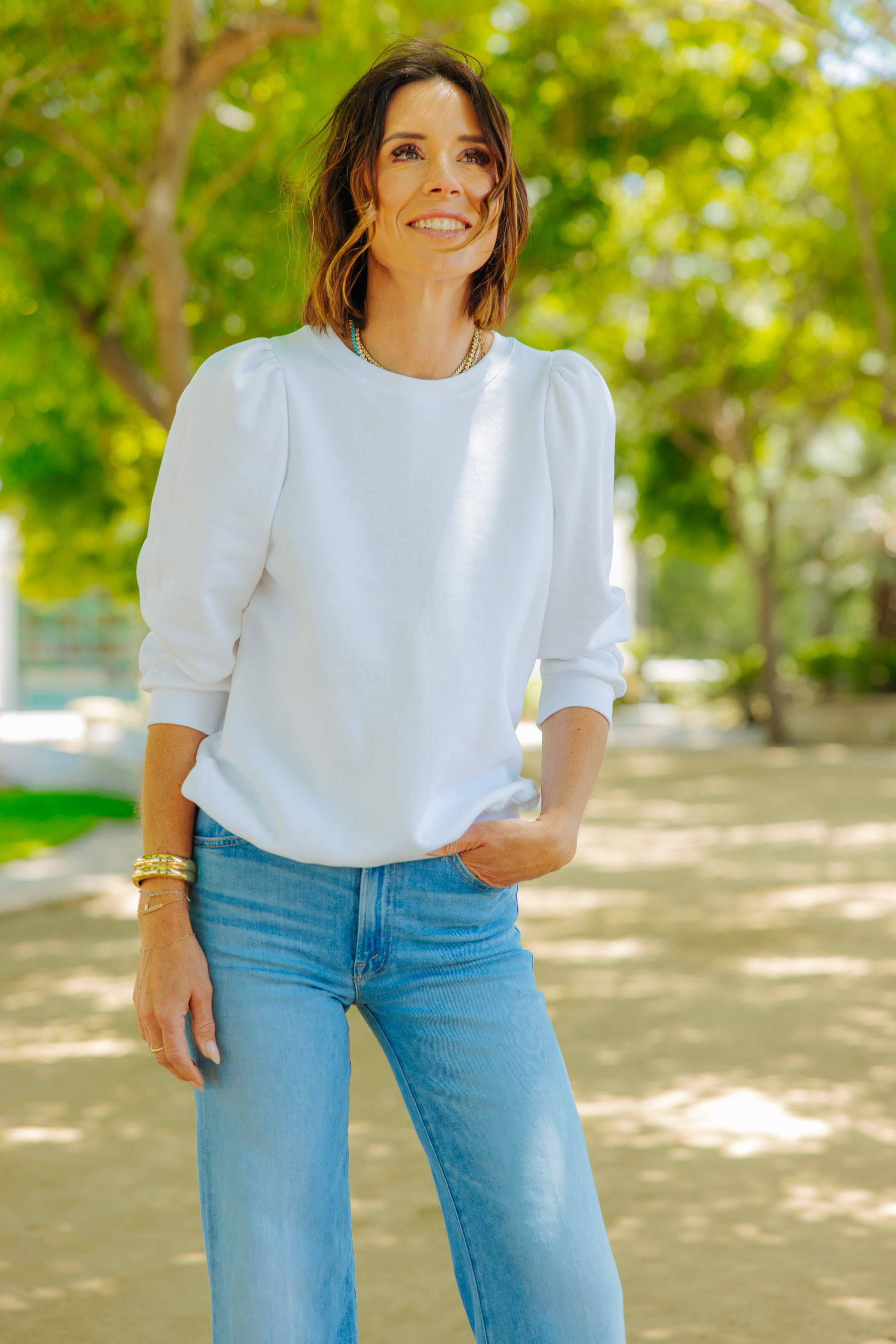 Cooper Sweatshirt White