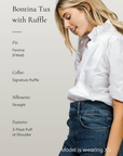 Bontina TUX Black ~ Ruffle