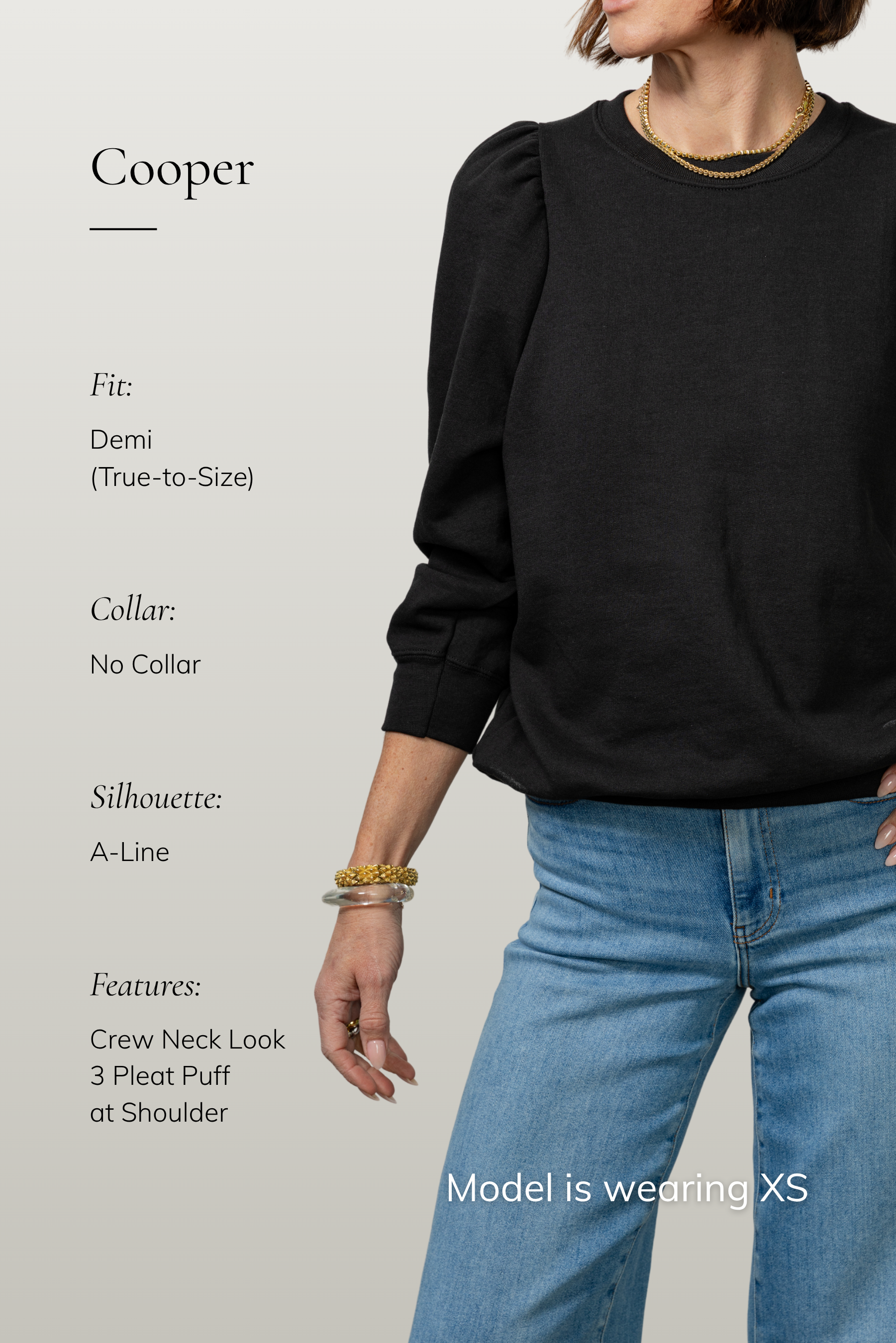 Cooper Sweatshirt White