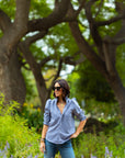 Kayce Navy Gingham