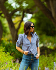 Kayce Navy Gingham