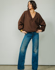 Tucker Sweatshirt Chocolate